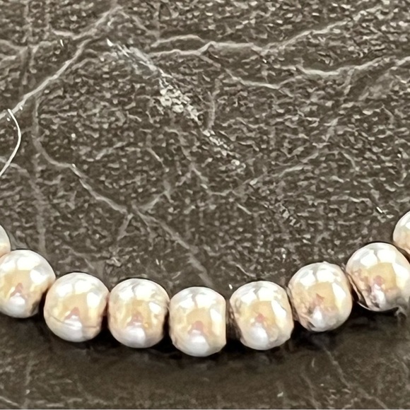 Sterling Silver beaded bracelet Excellent condition - Picture 3 of 4